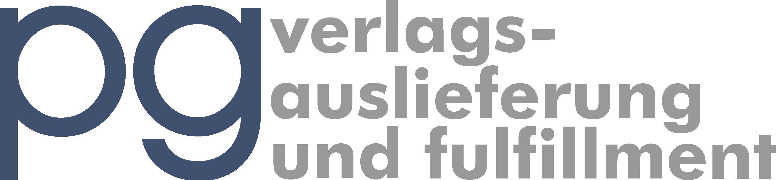 Logo pg verlagsauslieferung und fulfillment